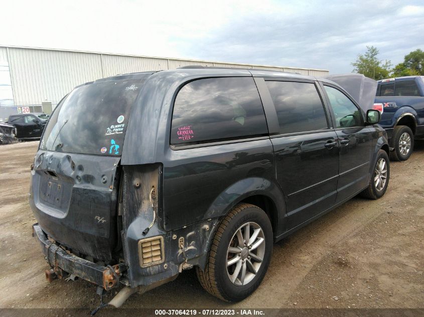 2014 DODGE GRAND CARAVAN R/T - 2C4RDGEG4ER260540