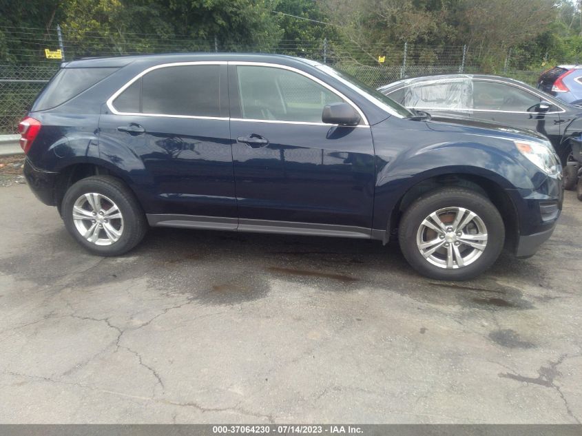 2017 CHEVROLET EQUINOX LS - 2GNALBEK2H1540569