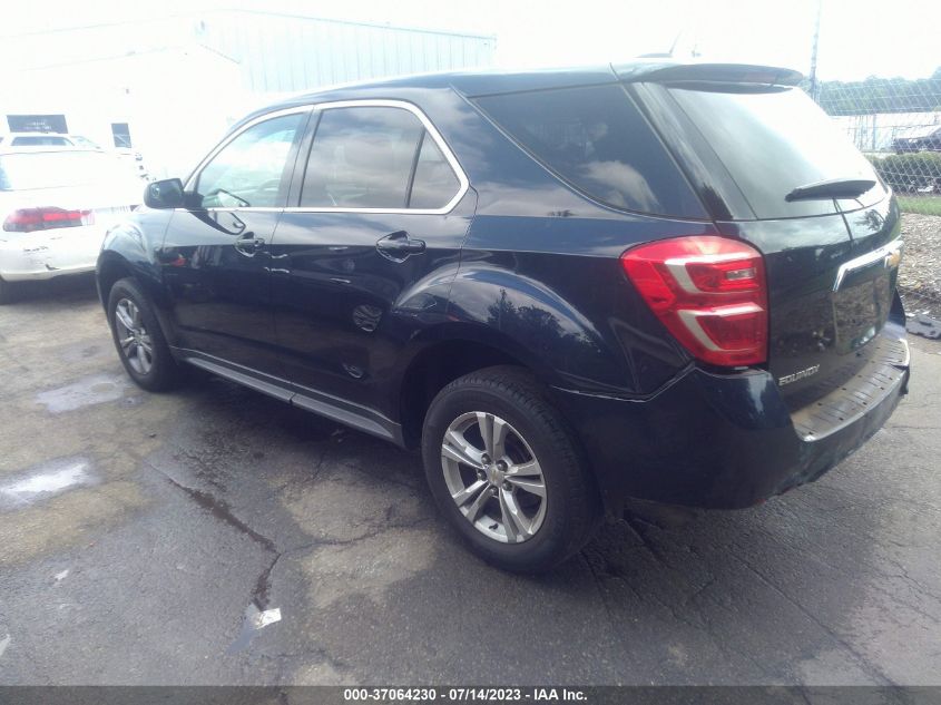 2017 CHEVROLET EQUINOX LS - 2GNALBEK2H1540569
