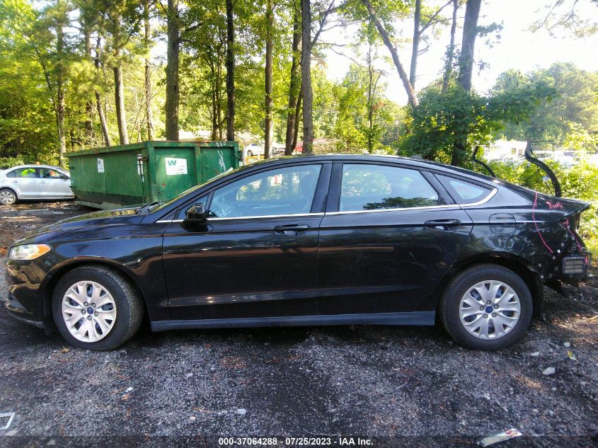 2014 FORD FUSION S - 3FA6P0G77ER391895