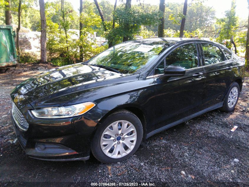 2014 FORD FUSION S - 3FA6P0G77ER391895