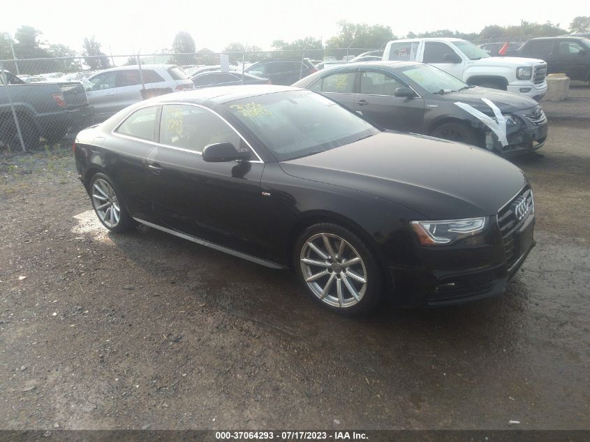 2016 AUDI A5 PREMIUM PLUS - WAUM2AFR3GA025323