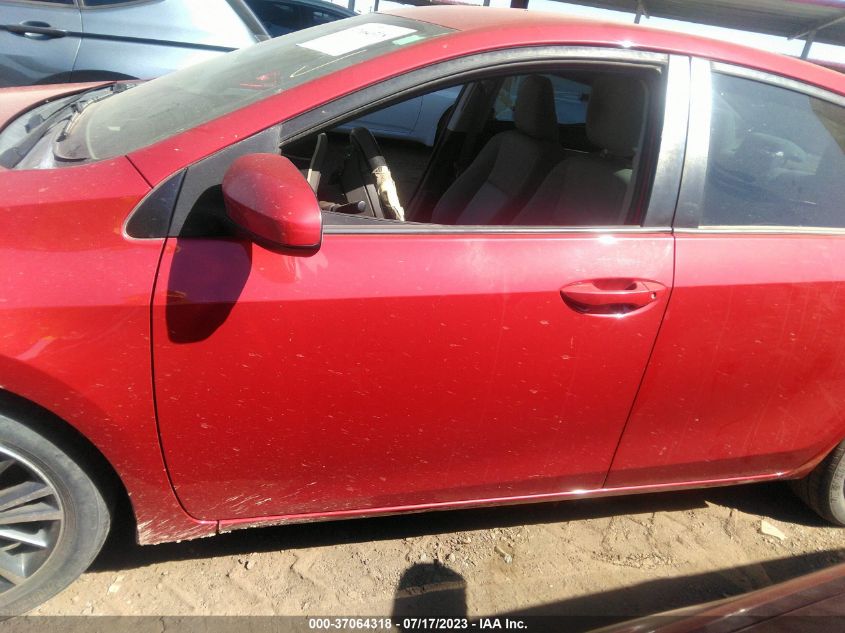 2016 TOYOTA COROLLA L/LE/S/S PLUS/LE PLUS - 2T1BURHE7GC654320