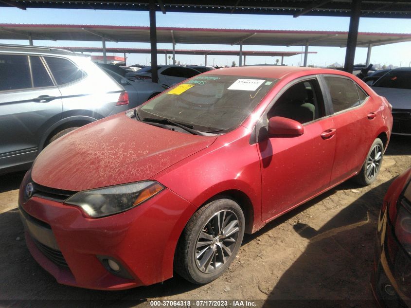 2016 TOYOTA COROLLA L/LE/S/S PLUS/LE PLUS - 2T1BURHE7GC654320