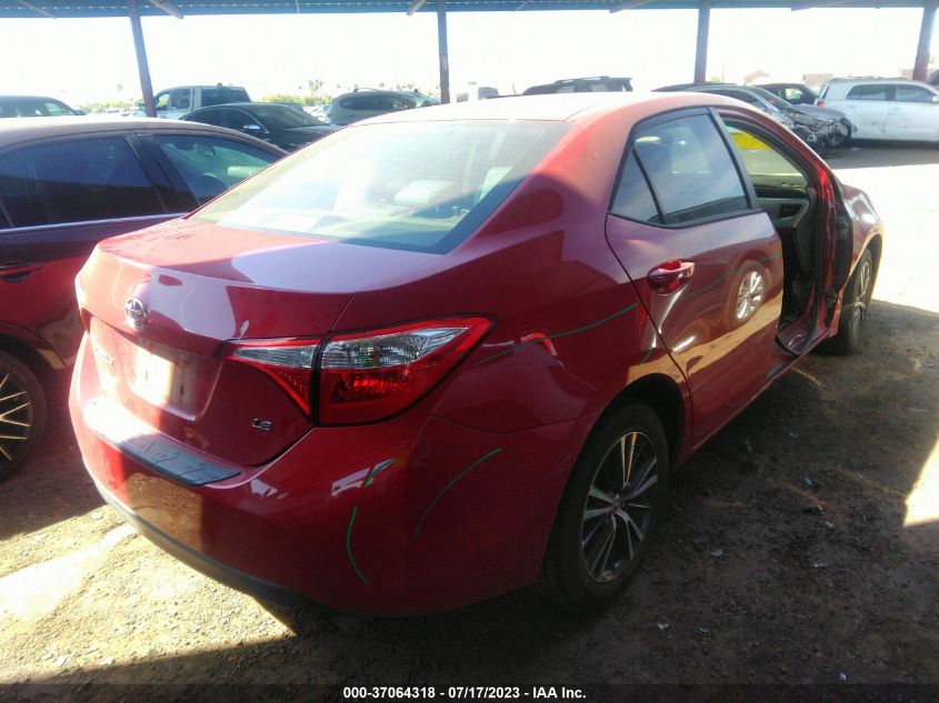 2016 TOYOTA COROLLA L/LE/S/S PLUS/LE PLUS - 2T1BURHE7GC654320