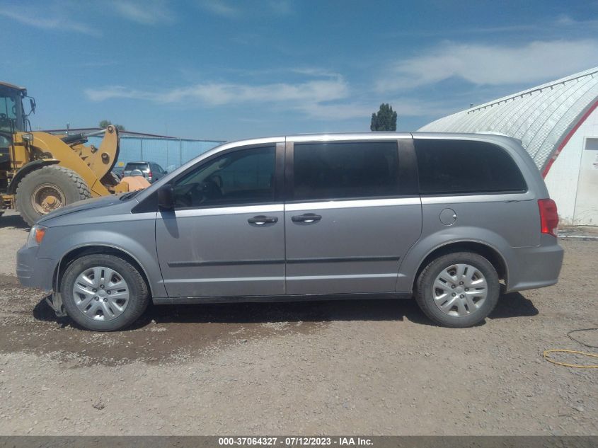 2016 DODGE GRAND CARAVAN AMERICAN VALUE PKG - 2C4RDGBGXGR356132