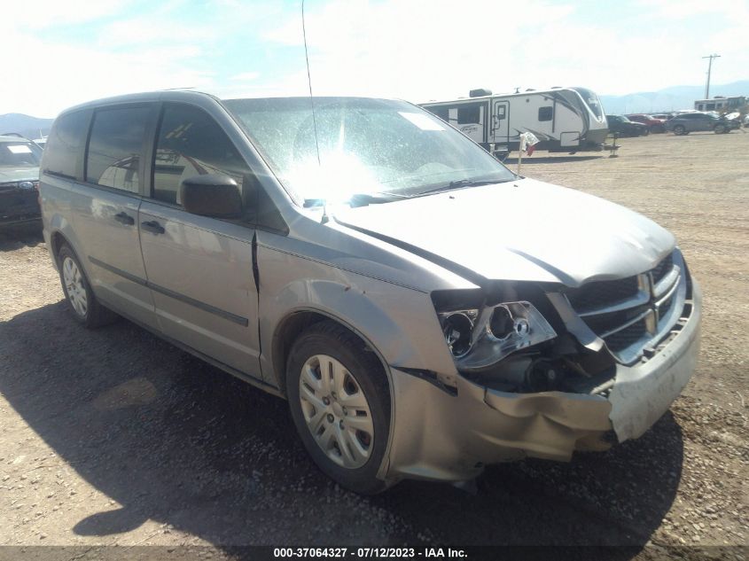 2016 DODGE GRAND CARAVAN AMERICAN VALUE PKG - 2C4RDGBGXGR356132
