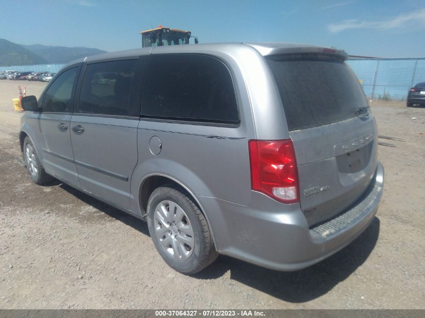 2016 DODGE GRAND CARAVAN AMERICAN VALUE PKG - 2C4RDGBGXGR356132