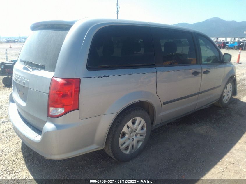 2016 DODGE GRAND CARAVAN AMERICAN VALUE PKG - 2C4RDGBGXGR356132