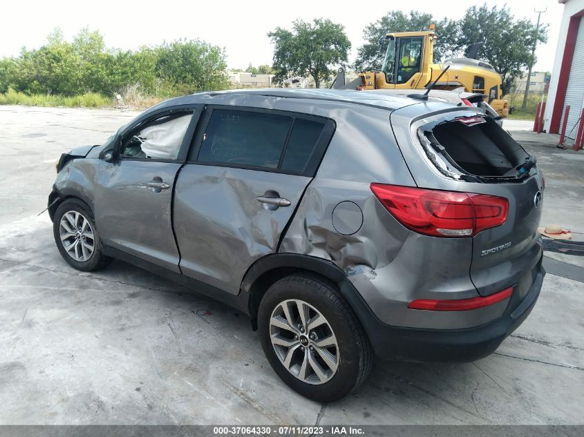 2016 KIA SPORTAGE LX - KNDPB3AC5G7879452