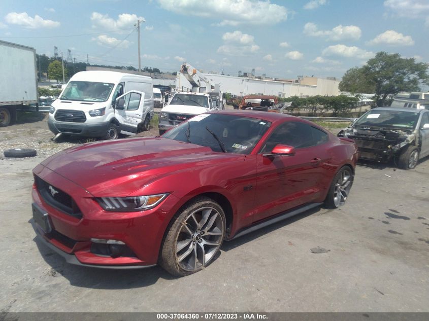 2017 FORD MUSTANG GT - 1FA6P8CF2H5326925