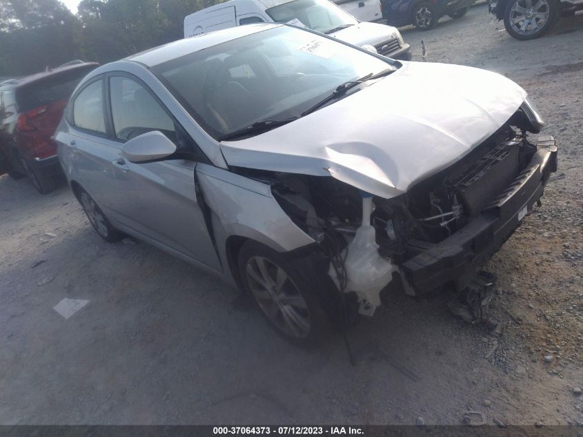 2014 HYUNDAI ACCENT GLS/SE - KMHCU4AE3EU595277