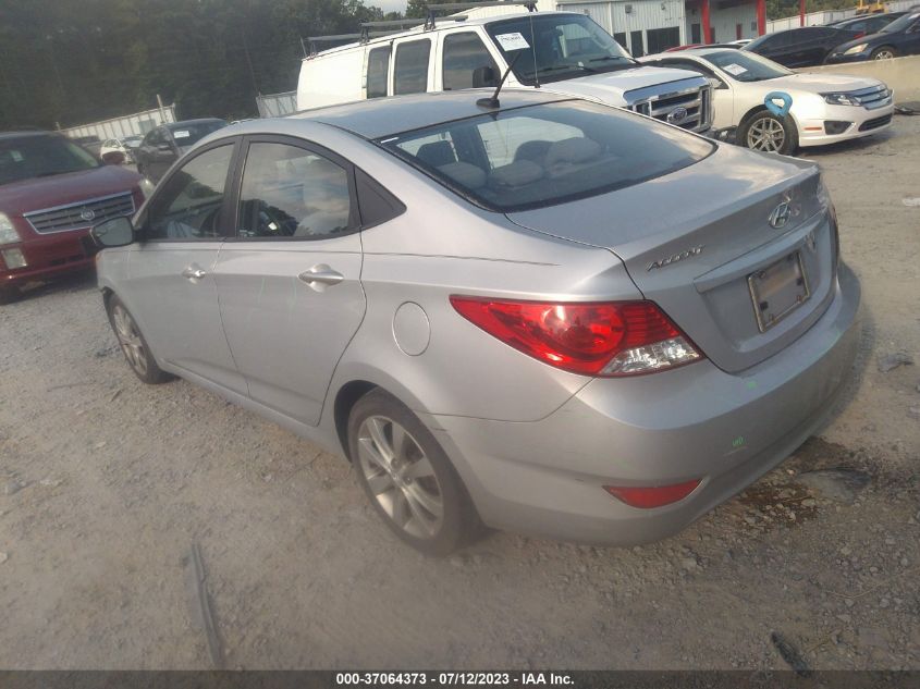 2014 HYUNDAI ACCENT GLS/SE - KMHCU4AE3EU595277
