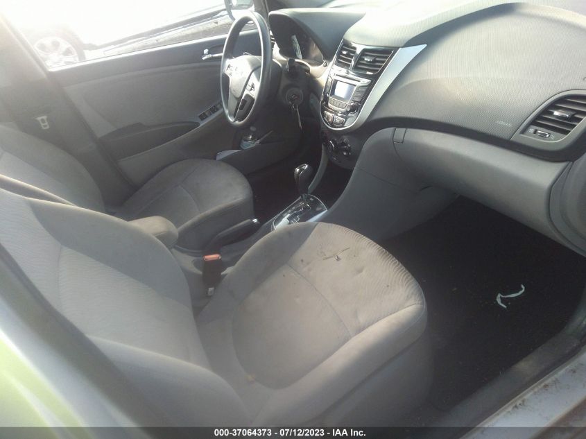 2014 HYUNDAI ACCENT GLS/SE - KMHCU4AE3EU595277