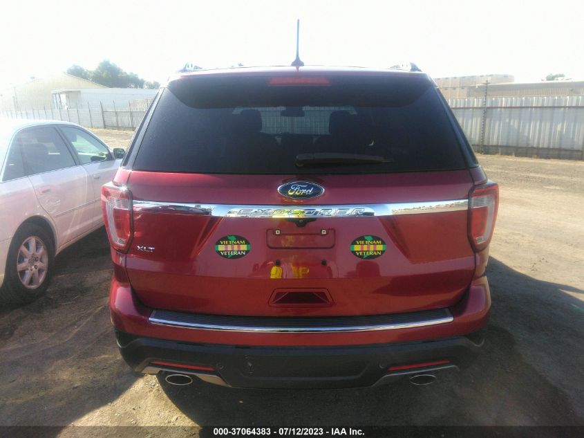 2018 FORD EXPLORER XLT - 1FM5K7D82JGC00830
