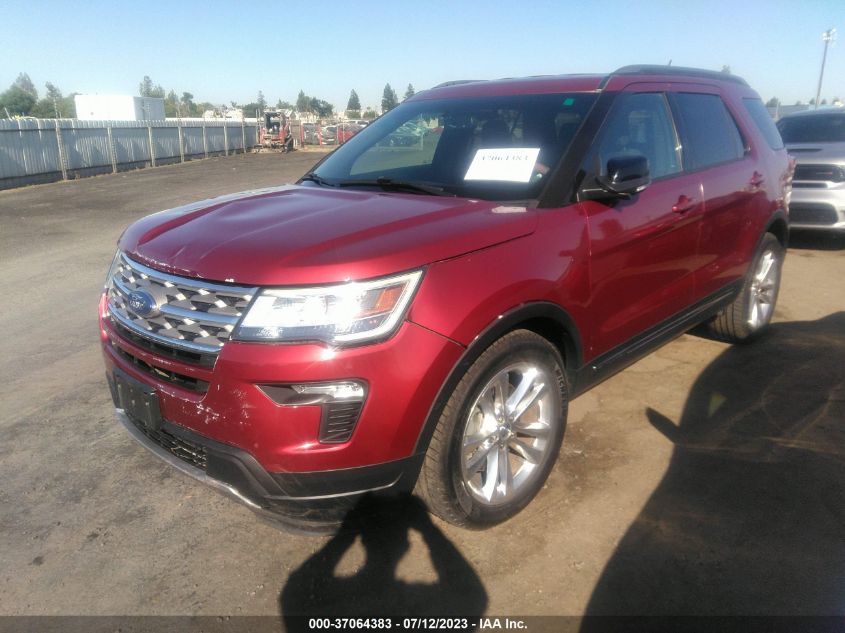 2018 FORD EXPLORER XLT - 1FM5K7D82JGC00830