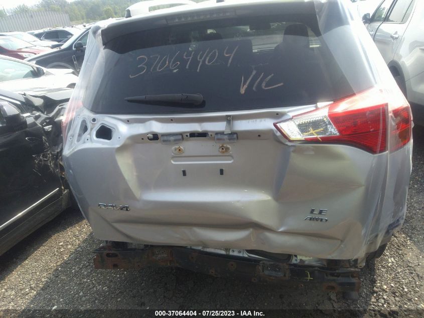 2015 TOYOTA RAV4 LE - JTMBFREV6FJ044362