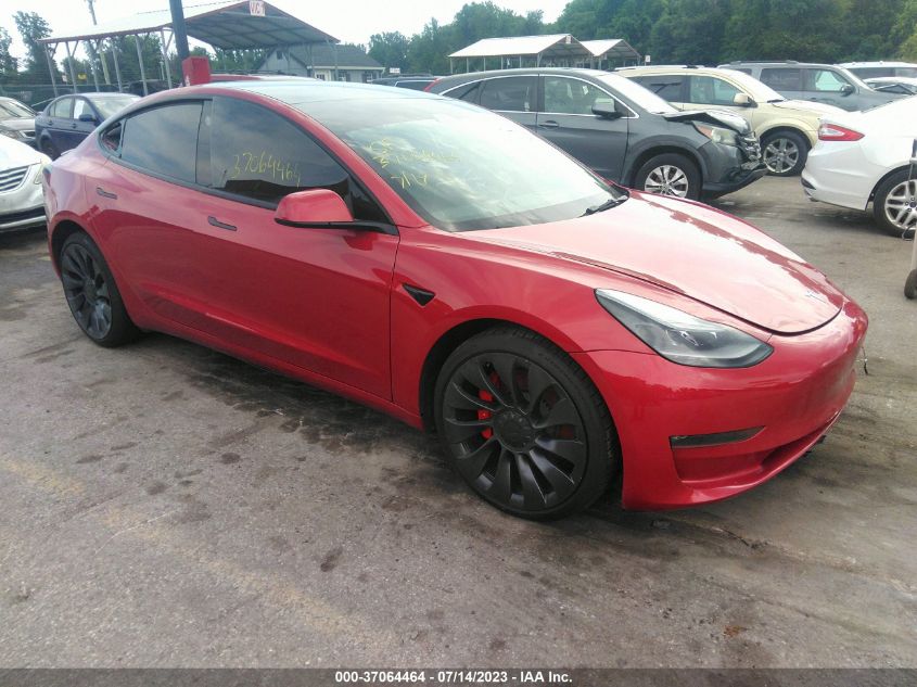 2021 TESLA MODEL 3 PERFORMANCE - 5YJ3E1EC1MF096672