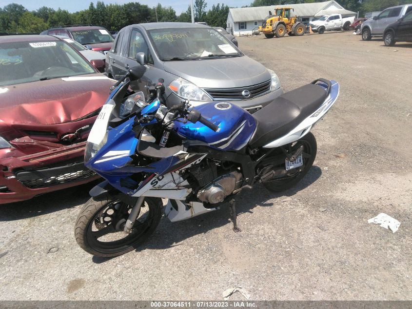 2007 SUZUKI GS500 - VTTGM51A572100100