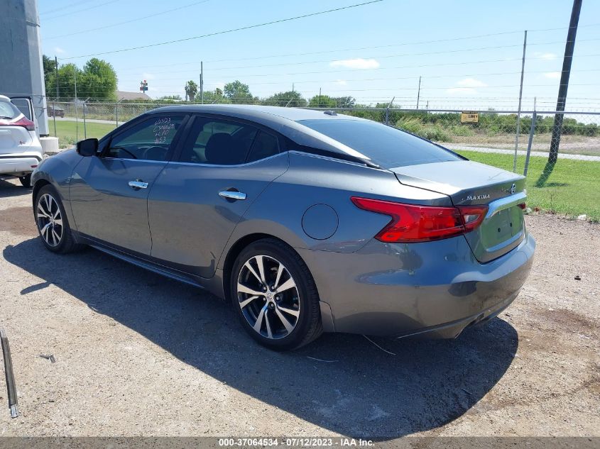 2017 NISSAN MAXIMA SV - 1N4AA6AP5HC412821