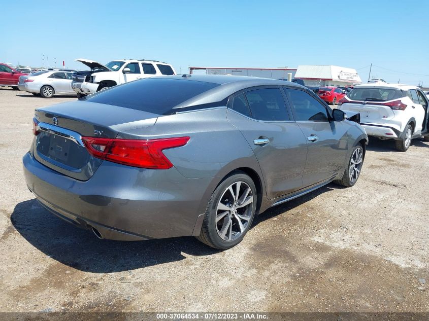 2017 NISSAN MAXIMA SV - 1N4AA6AP5HC412821