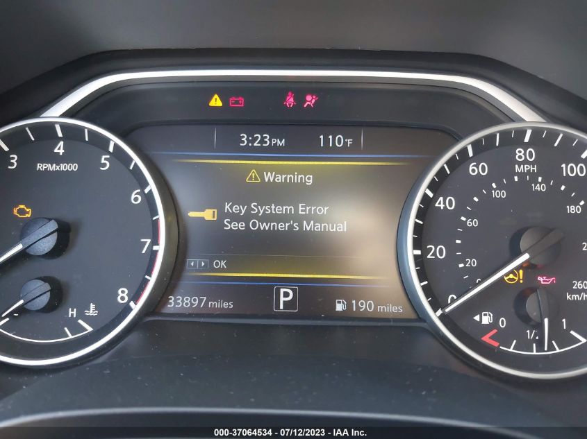 2017 NISSAN MAXIMA SV - 1N4AA6AP5HC412821