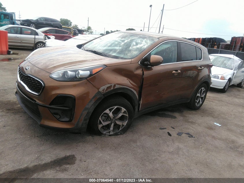 VIN KNDPM3AC4M7922765 2021 KIA SPORTAGE LX