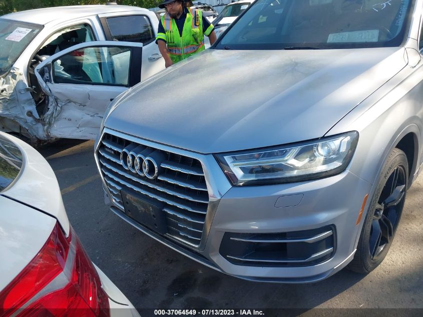 2017 AUDI Q7 PREMIUM PLUS - WA1LAAF7XHD000669