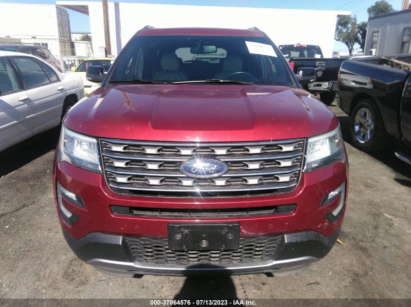 2016 FORD EXPLORER XLT - 1FM5K7D85GGB95552