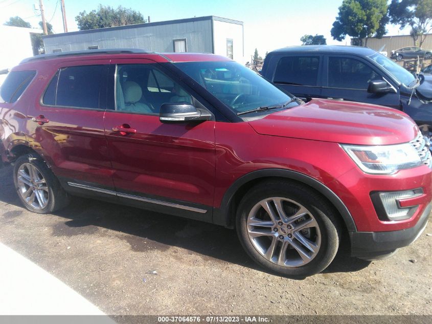 2016 FORD EXPLORER XLT - 1FM5K7D85GGB95552