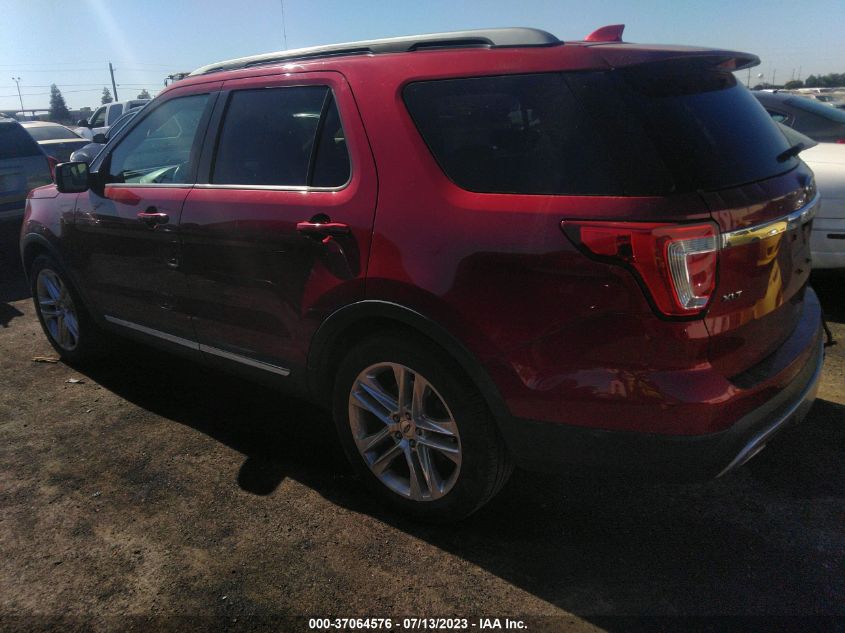2016 FORD EXPLORER XLT - 1FM5K7D85GGB95552