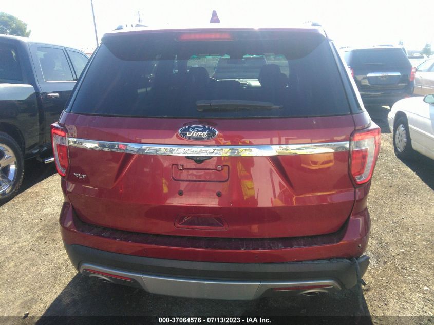 2016 FORD EXPLORER XLT - 1FM5K7D85GGB95552