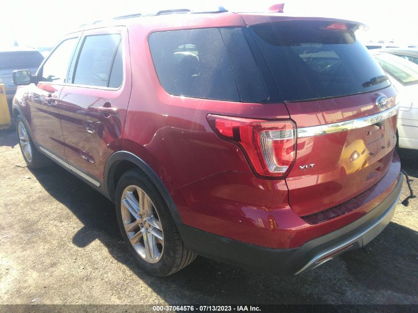 2016 FORD EXPLORER XLT - 1FM5K7D85GGB95552
