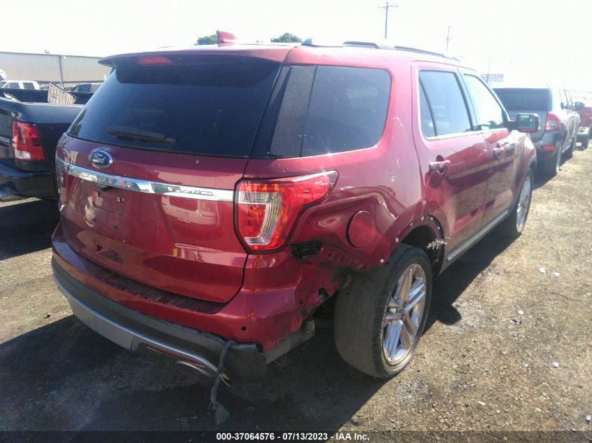 2016 FORD EXPLORER XLT - 1FM5K7D85GGB95552