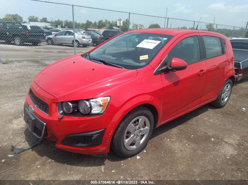 2014 CHEVROLET SONIC LS - 1G1JA6SH1E4138579