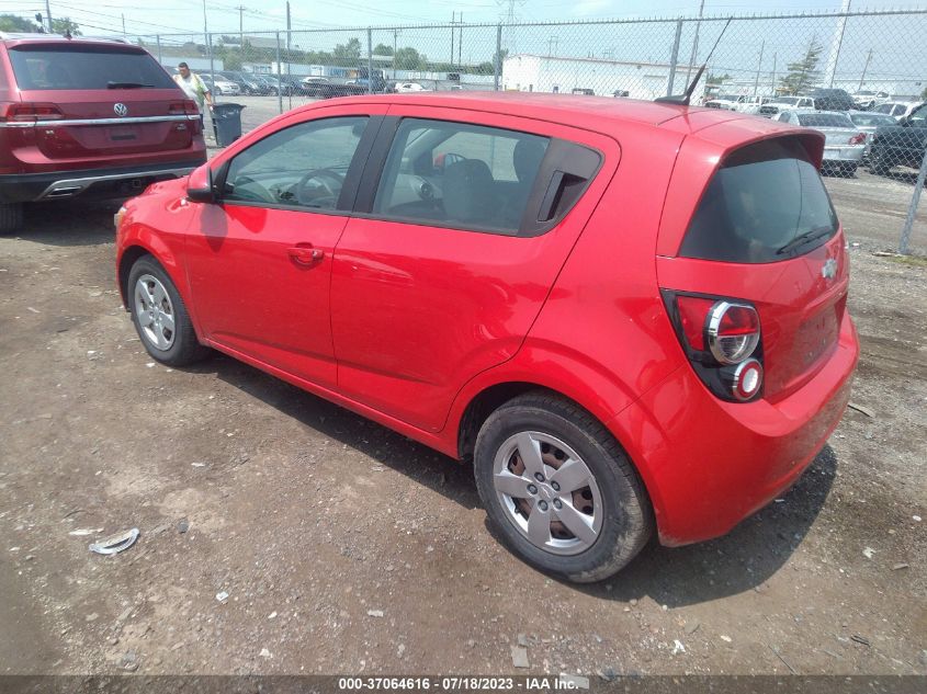 2014 CHEVROLET SONIC LS - 1G1JA6SH1E4138579