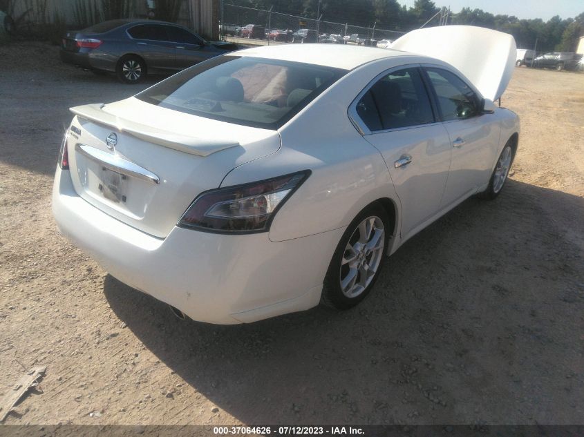 2013 NISSAN MAXIMA S/SV - 1N4AA5AP2DC819726