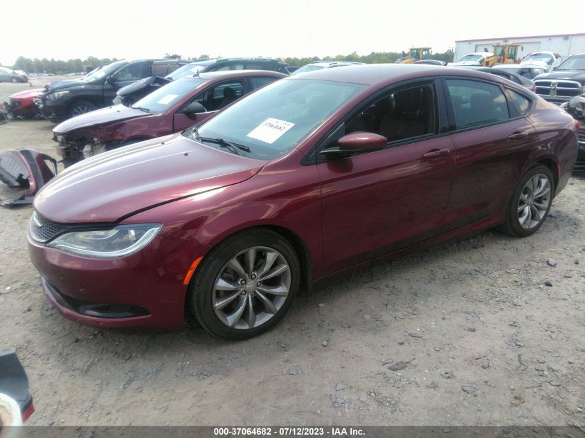 2015 CHRYSLER 200 S - 1C3CCCBG8FN528417