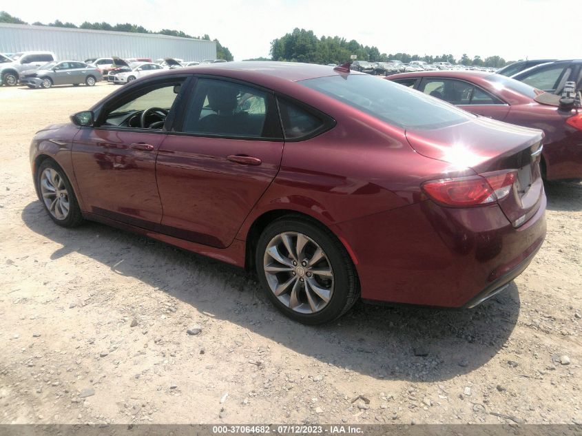 2015 CHRYSLER 200 S - 1C3CCCBG8FN528417