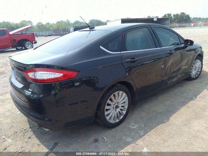 2015 FORD FUSION SE HYBRID - 3FA6P0LU4FR166699