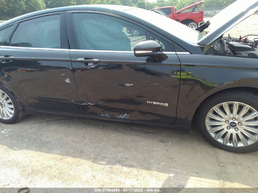 2015 FORD FUSION SE HYBRID - 3FA6P0LU4FR166699