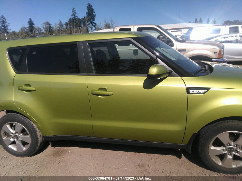 2018 KIA SOUL BASE - KNDJN2A22J7895758
