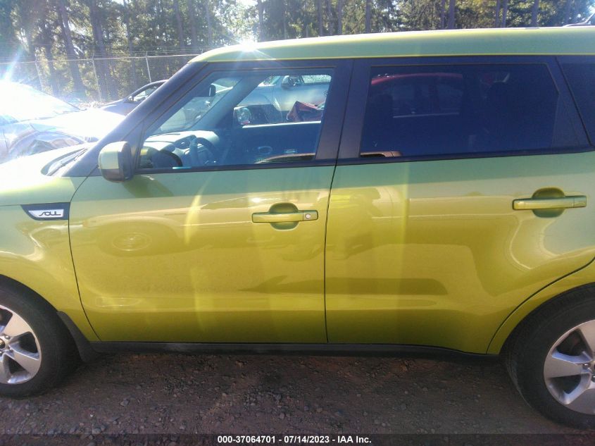 2018 KIA SOUL BASE - KNDJN2A22J7895758