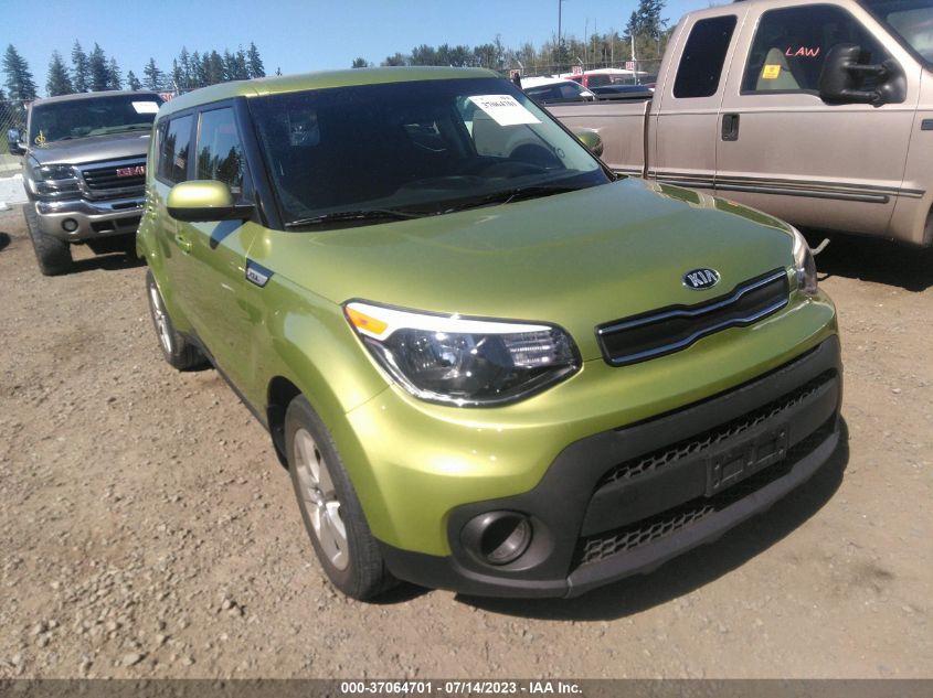 2018 KIA SOUL BASE - KNDJN2A22J7895758