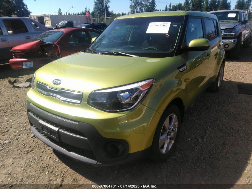2018 KIA SOUL BASE - KNDJN2A22J7895758