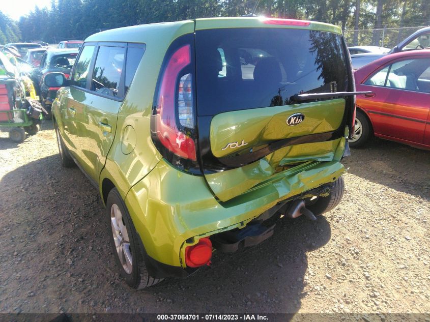2018 KIA SOUL BASE - KNDJN2A22J7895758