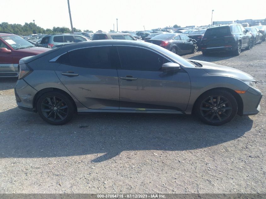 2021 HONDA CIVIC HATCHBACK EX - SHHFK7H63MU404616