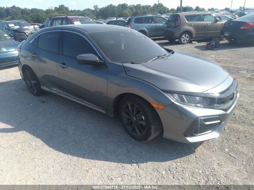 2021 HONDA CIVIC HATCHBACK EX - SHHFK7H63MU404616