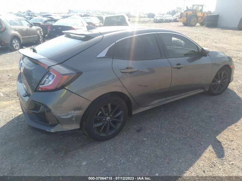 2021 HONDA CIVIC HATCHBACK EX - SHHFK7H63MU404616