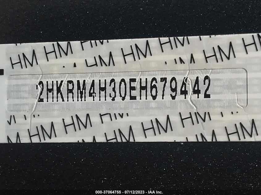 2014 HONDA CR-V LX - 2HKRM4H30EH679442